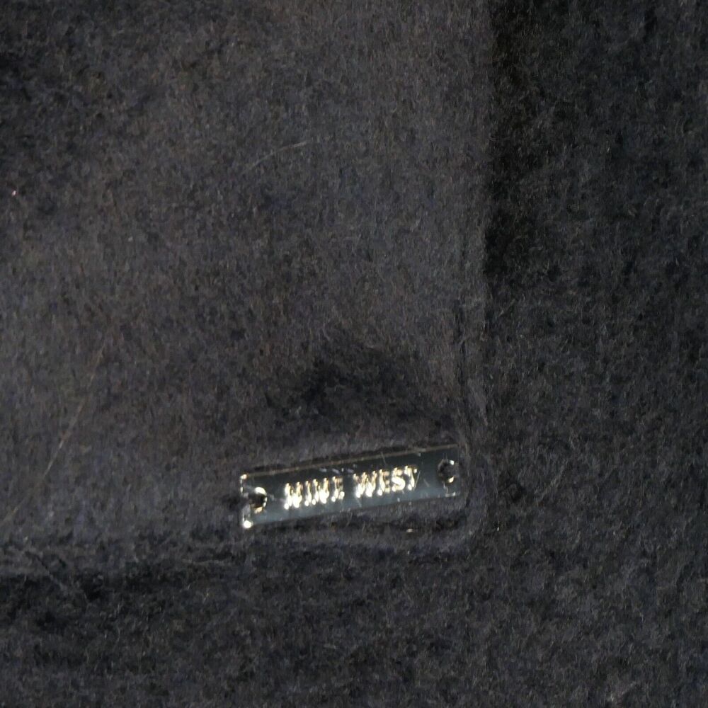 Nine West Jacket Womens Size XL Dark Blue Fleece Normcore Minimalist Casual Chic - Picture 4 of 11